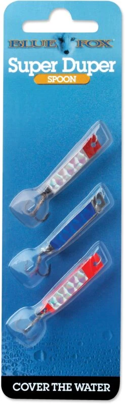 Blue Fox Super Duper 3-Piece Spoon Lure Kit 6 Blue Fox Super Duper 3-Piece Spoon Lure Kit -Fish Edge Store 13071038349367