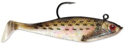 Storm WildEye Swim Shad Paddle Tail Swimbait 3 Pack -Fish Edge Store 31310895251545