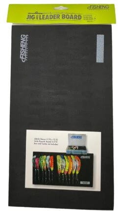 FishEng Jig And Leader Board - Black Foam Leader Board 11 FishEng Jig And Leader Board - Black Foam Leader Board -Fish Edge Store 39743235457113