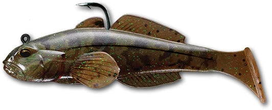 LIVETARGET Goby Paddle Tail Swimbait 3 Pack 2 LIVETARGET Goby Paddle Tail Swimbait 3 Pack - Image 2