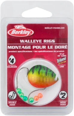 Berkley Walleye Rig Colorado Blade 25 Berkley Walleye Rig Colorado Blade -Fish Edge Store 40323909877849