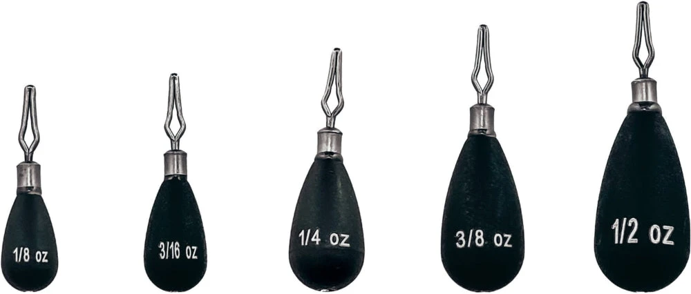 Departure Outdoors Tungsten Tear Drop Shot Weights 2 Departure Outdoors Tungsten Tear Drop Shot Weights - Image 2