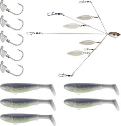 YUM Scottsboro Kit YUMbrella Flash Mob Jr. 3 Inch Swimbait Kit -Fish Edge Store 40397897236569