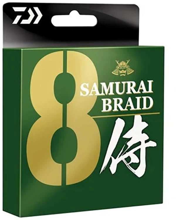 Daiwa Samurai 8 Braid Dark Green Braided Line - 330 YD Spool 2 Daiwa Samurai 8 Braid Dark Green Braided Line - 330 YD Spool - Image 2