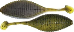 HIDEUP Stagger Wide Type Paddle Tail Swimbait - 4 Inch -Fish Edge Store 42707605094488