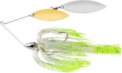 War Eagle Double Willow Nickel Frame Spinnerbait - 3/8 Oz -Fish Edge Store 42769044930648
