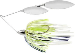 War Eagle Double Willow Nickel Frame Spinnerbait - 3/8 Oz -Fish Edge Store 42769045192792