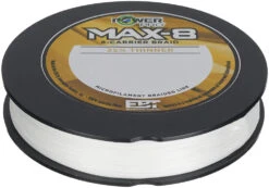Power Pro Maxcuatro Max 8 White Braid Filler Spool - 500 Yards