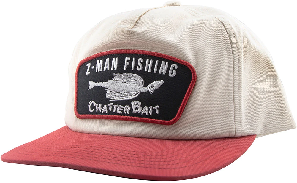 Z-Man Retro Chatterbait Snapback Hatz - Vanilla Ice 1 Z-Man Retro Chatterbait Snapback Hatz - Vanilla Ice