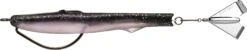 13 Fishing Motor Boat 4 Inch Hybrid PTE Body Swimbait W/ Hard Rear Prop -Fish Edge Store 7 Purple Rain