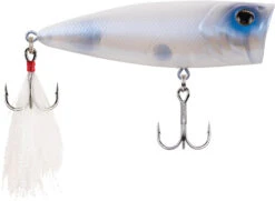 Berkley Bullet Pop 60/70/80 Topwater Popper -Fish Edge Store BerkleyBulletPop GhostWhite 1819 alt2 2000