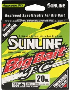 Sunline Big Bait FC Fluorocarbon Standard Spool - 165 Yards