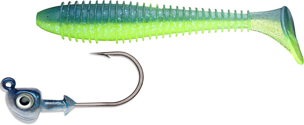 Keitech 3.8 Inch Fat Swing Impact & VMC Boxer Swimbait Jighead Combo 13 Keitech 3.8 Inch Fat Swing Impact & VMC Boxer Swimbait Jighead Combo - Image 13