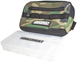 Lunkerhunt LTS Avid Camo Waist Bag - 1.26L -Fish Edge Store Box Bag