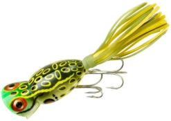 Arbogast Hula Popper Topwater Popper -Fish Edge Store Bull 20Frog