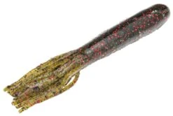 Strike King Coffee Tubes 4 1/2 Inch Flip-N-Tube 6 Pack -Fish Edge Store CT4.5 18 CoffeeTube WatermelonRedFlake GlamRight