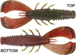 Rapala Crush City Cleanup Craw 3.5 Inch - 7 Pack