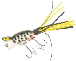 Arbogast Hula Popper Topwater Popper -Fish Edge Store Coach 20Dog 20Orange 20Belly 20Yellow 20Black 20Skirt