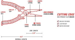 Bubba Stainless Steel Pliers - 6.5 Inch -Fish Edge Store Graphic 738bcdab ad68 4120 8f72 7ca6512fb0de