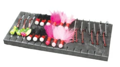 FishEng Jig And Leader Board - Black Foam Leader Board 14 FishEng Jig And Leader Board - Black Foam Leader Board -Fish Edge Store JLB03 2