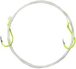 Lindy Rig Snell Crawler 2-Hook Bait Rig 4 Pack