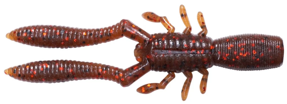 Megabass Bottle Shrimp 4 Inch Soft Plastic Creature Bait 4 Megabass Bottle Shrimp 4 Inch Soft Plastic Creature Bait - Image 4