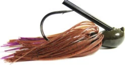 Missile Baits Ike's Mini Flipping Jig 17 Missile Baits Ike's Mini Flipping Jig -Fish Edge Store MJMF Brown Purple Passion