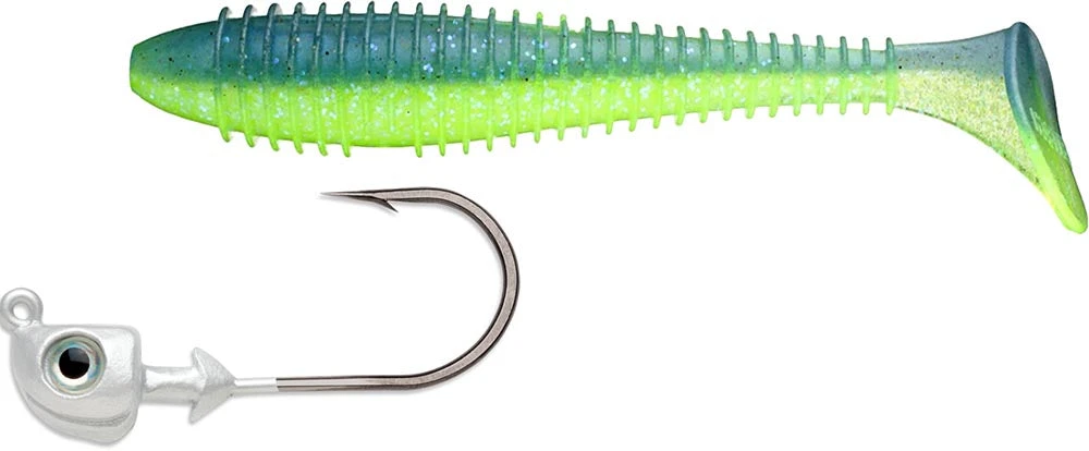 Keitech 3.8 Inch Fat Swing Impact & VMC Boxer Swimbait Jighead Combo 16 Keitech 3.8 Inch Fat Swing Impact & VMC Boxer Swimbait Jighead Combo - Image 16