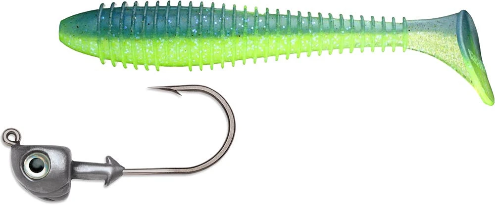 Keitech 3.8 Inch Fat Swing Impact & VMC Boxer Swimbait Jighead Combo 17 Keitech 3.8 Inch Fat Swing Impact & VMC Boxer Swimbait Jighead Combo - Image 17