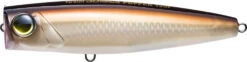 Yo-Zuri 3D Inshore Popper 3 1/2 Inch Topwater Popper -Fish Edge Store Pearl 20Bronze 20Shiner