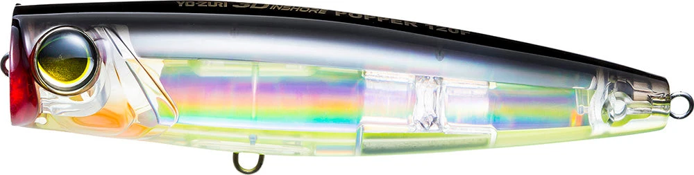 Yo-Zuri 3D Inshore Popper 4 3/4 Inch Topwater Popper 2 Yo-Zuri 3D Inshore Popper 4 3/4 Inch Topwater Popper - Image 2