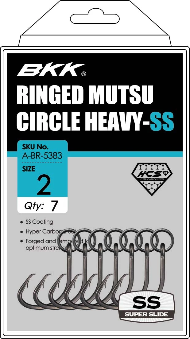 BKK Mutsu Heavy Ringed Circle Hook SS 2 BKK Mutsu Heavy Ringed Circle Hook SS - Image 2