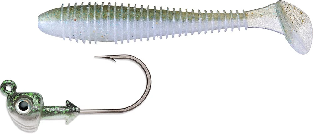 Keitech 3.8 Inch Fat Swing Impact & VMC Boxer Swimbait Jighead Combo 9 Keitech 3.8 Inch Fat Swing Impact & VMC Boxer Swimbait Jighead Combo - Image 9