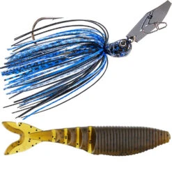 Z-Man Jack Hammer Chatterbait & Gary Yamamoto Zako Swimbait Combo -Fish Edge Store chatterbait zako black blue x green pumpkin