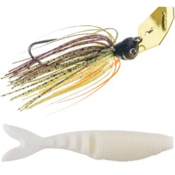 Z-Man Jack Hammer Chatterbait & Gary Yamamoto Zako Swimbait Combo -Fish Edge Store chatterbait zako bretts bluegill x cream white