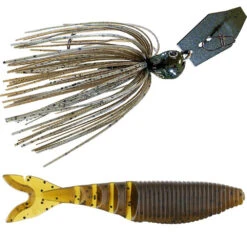 Z-Man Jack Hammer Chatterbait & Gary Yamamoto Zako Swimbait Combo -Fish Edge Store chatterbait zako green pumpkin x green pumpkin